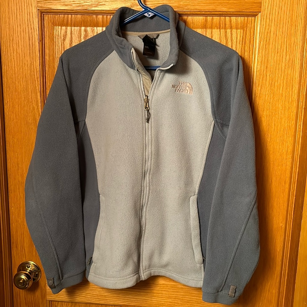 Women’s medium fleece full zip jacket blue